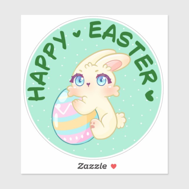 Sticker Hugging Egg (Feuille)