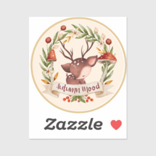 Sticker Humeur d'automne Halloween