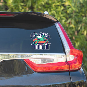 Sticker Humeur de vacances d'Alien drôle sur 
