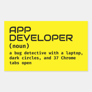 Sticker Humour du développeur logiciel