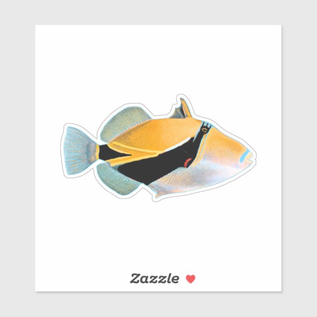 Sticker Humu Humu Fish (Feuille)