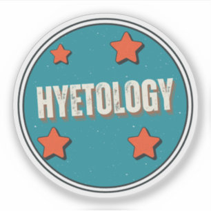 Sticker Hyétologie