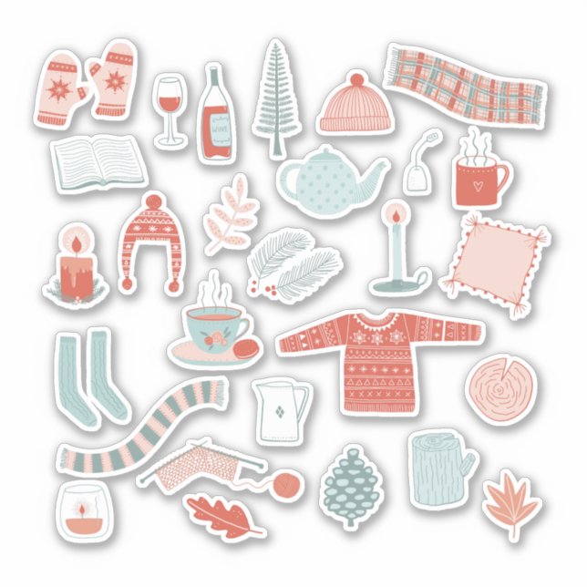 Sticker Hygge Cosy Home (Devant)