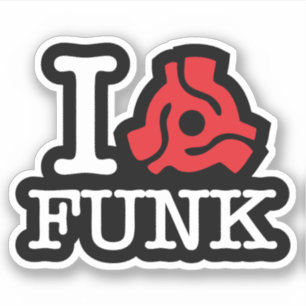 Sticker I 45 Adaptateur Funk