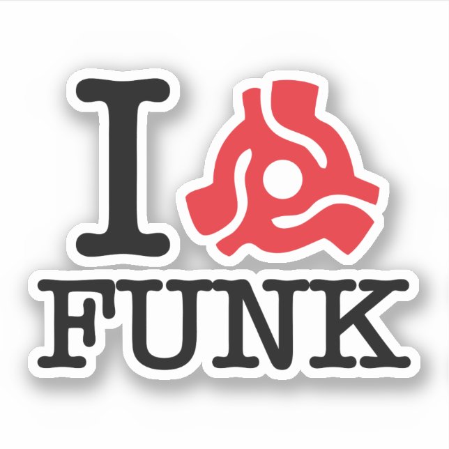 Sticker I 45 Adaptateur Funk (Devant)