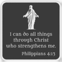 I Can Do All Things Through Christ (white)
