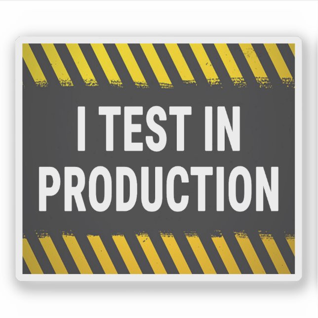 Sticker I Essai en production (Devant)