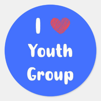 Sticker I Heart Youth Group