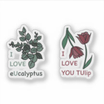I LOVE Ucalyptus & I LOVE YOUlip
