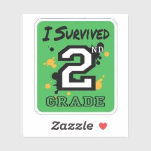 Sticker I Survive 2e année