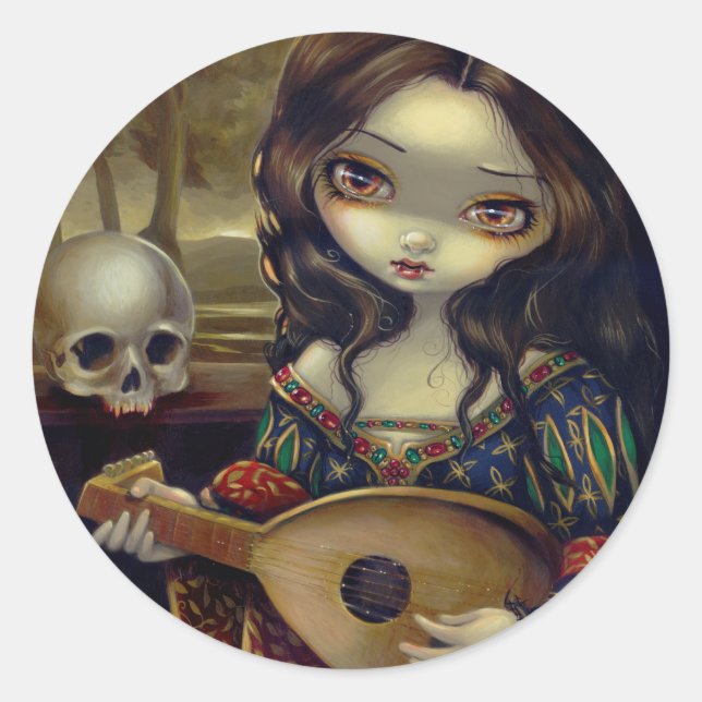 Sticker "I Vampiri : Il Liuto" (Devant)