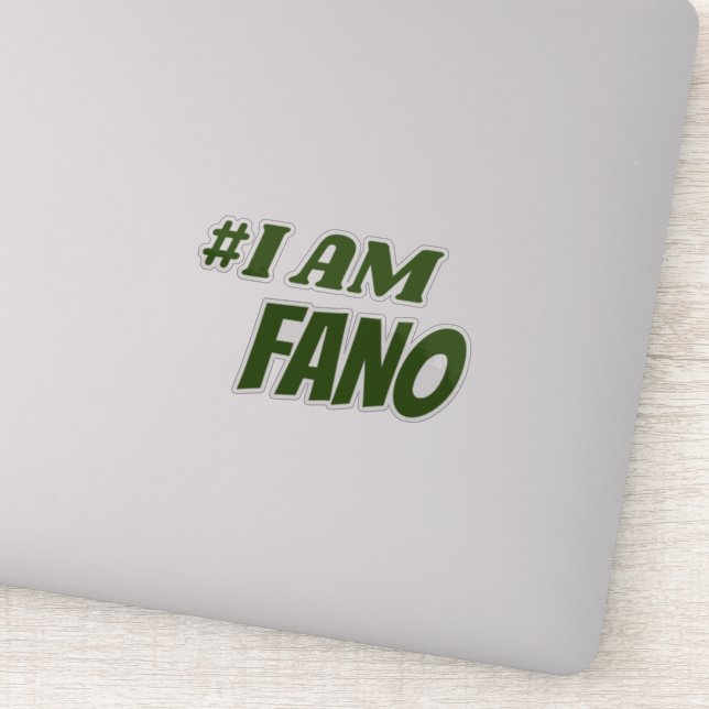 Sticker #IAmFano Fano Amhara (Détail)