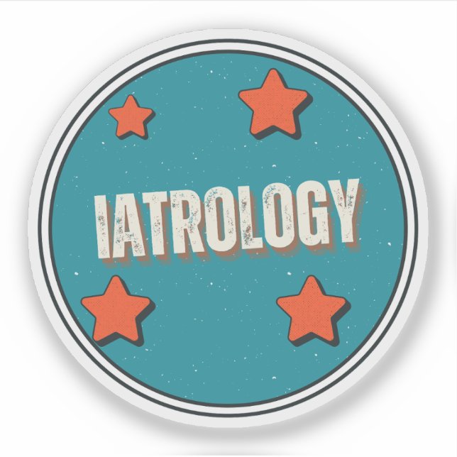 Sticker Iatrologie (Devant)