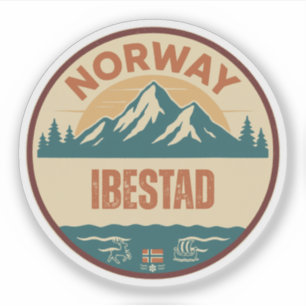 Sticker Ibestad, Norvège Norvège