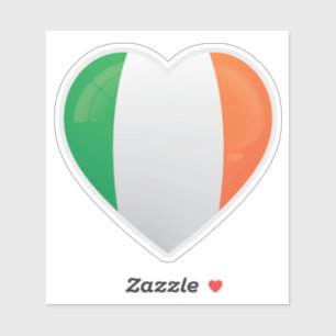 Sticker Icône Irlande Love
