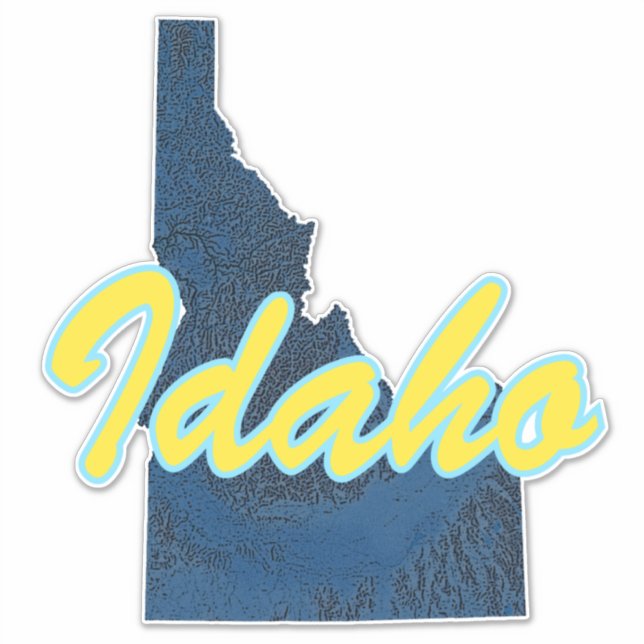 Sticker Idaho (Devant)
