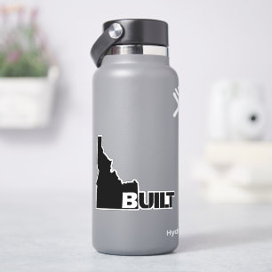 Sticker Idaho Construite en vinyle noir