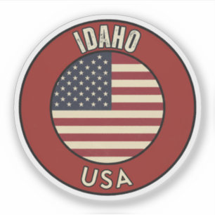Sticker Idaho États-Unis