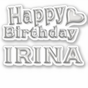 Sticker Iina Happy Birthday