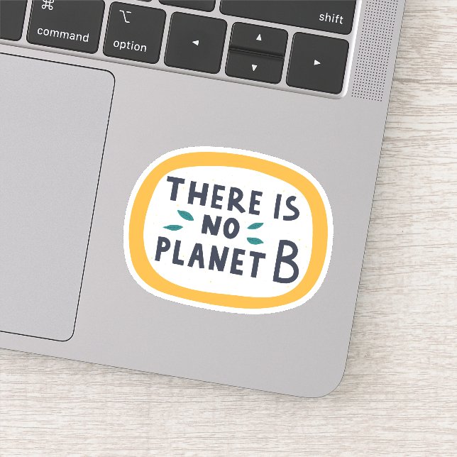 Sticker Il N'Y A Pas De Planète B (Détail)