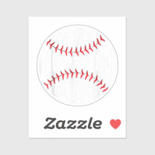 Sticker Il N'Y A Pas De Pleurage Au Baseball