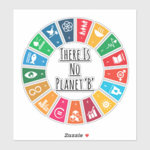 Sticker Il N'Y A Pas De Réchauffement climatique Planète B