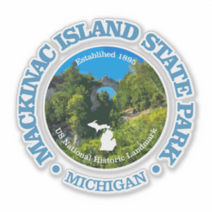 Sticker Île Mackinac SP