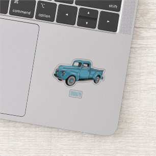 Sticker Illustration classique de la caricature pour camio