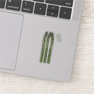 Sticker Illustration d'Asparagus