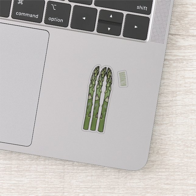 Sticker Illustration d'Asparagus (Détail)