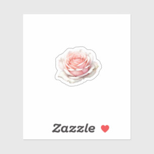 Sticker Illustration de Blush Rose