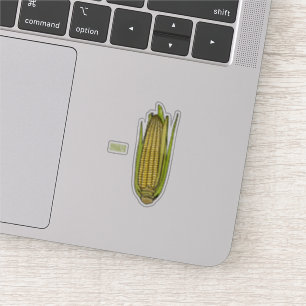 Sticker Illustration de dessin sur le maïs