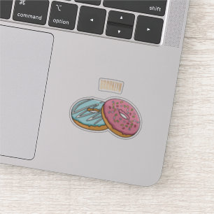 Sticker Illustration de Donut
