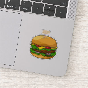 Sticker Illustration de Hamburger