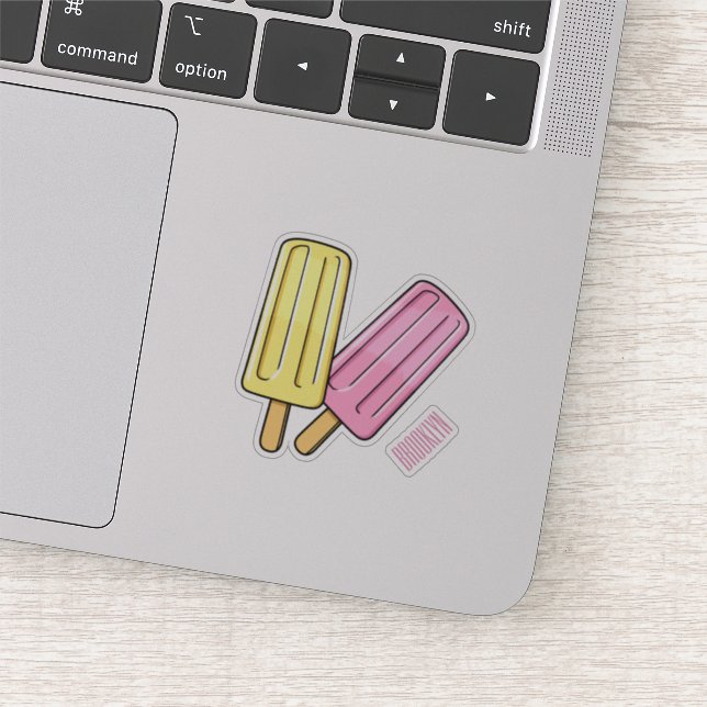 Sticker Illustration de Ice pop (Détail)