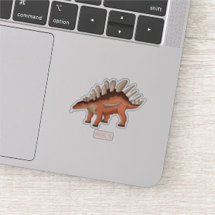 Sticker Illustration de Kentrosaurus