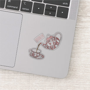 Sticker Illustration de la série Teacup