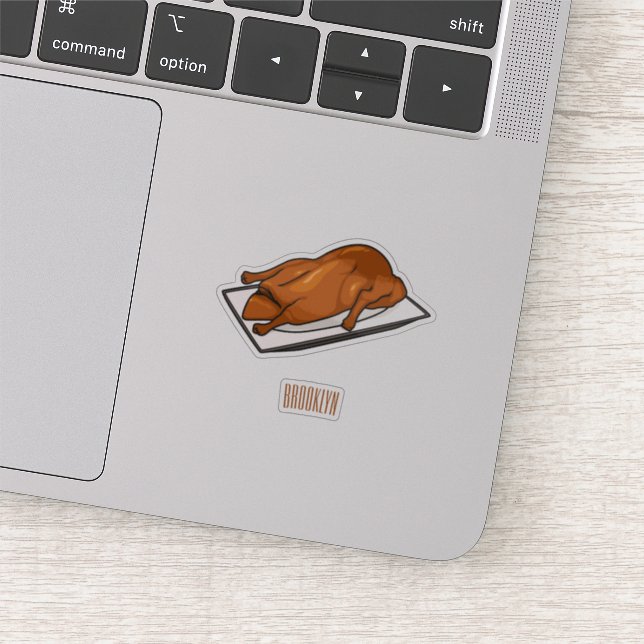 Sticker Illustration de Peking duck (Détail)