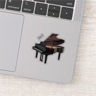 Sticker Illustration de piano