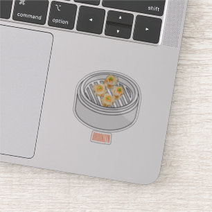 Sticker Illustration de Shumai dim sum