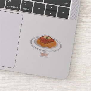 Sticker Illustration de Spaghetti