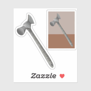 Sticker Illustration du marteau de café