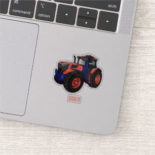Sticker Illustration du tracteur
