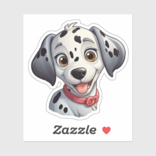 Sticker Illustration pour chien de dessin