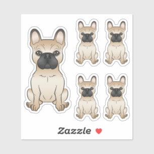 Sticker Illustrations de chien de dessin animé mignon Boul