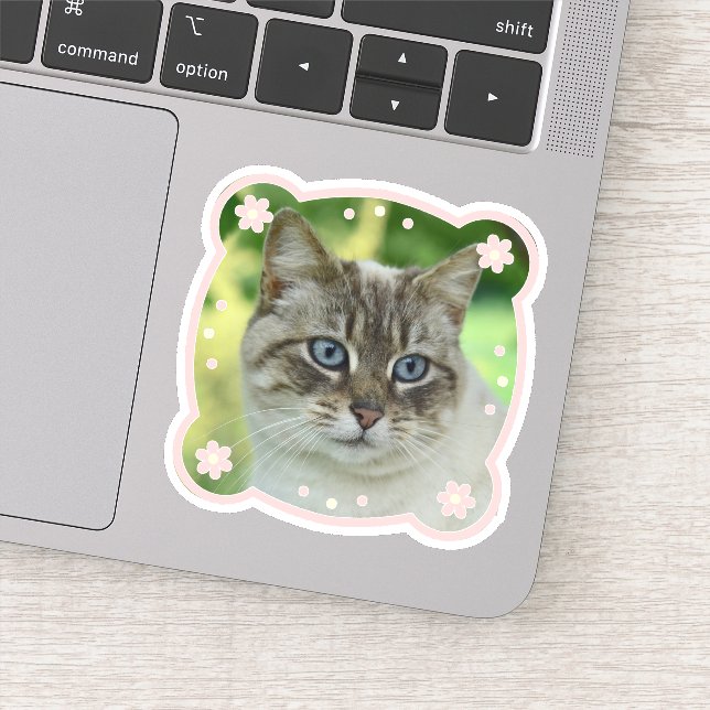 Sticker Image personnalisée encadrée adorable (Détail)