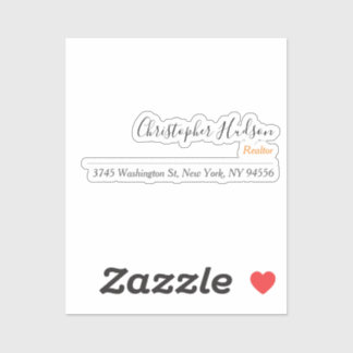 Sticker Immobilier simple professionnel