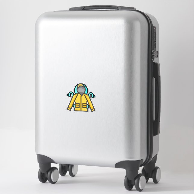 Sticker imperméable (Sur valise)