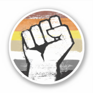 Sticker Impression du premier cercle de la fierté de l'our