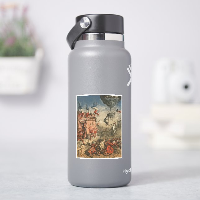 Sticker Impression Humoristique D'Un Interprète Théâtral (HydroFlask)
